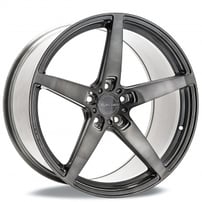 22" Velgen Wheels Classic5 V2 Brushed Titanium Rims