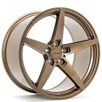 20" Staggered Velgen Wheels Classic5 V2 Gloss Bronze Rims