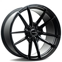 19" Staggered Velgen Wheels VF5 Gloss Black Flow Formed Rims