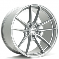 20" Staggered Velgen Wheels VF5 Gloss Silver Flow Formed Rims