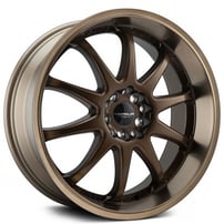 18" Versus Wheels VS409 Bronze Rims