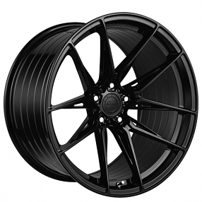 19" Staggered Vertini Wheels RFS1.8 Custom Gloss Black Flow Formed Rims 