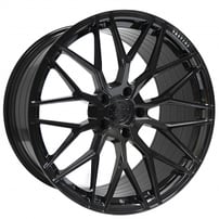 20" Vertini Wheels RFS2.0 Gloss Black Flow Formed Rims 