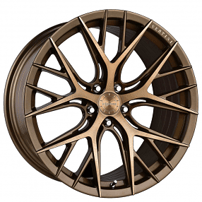19" Vertini Wheels RFS2.1 Brushed Dual Bronze Flow Formed Rims