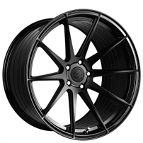 19" Staggered Vertini Wheels RFS1.3 Gloss Black Flow Formed Rims
