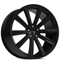 20" Vision Wheels 471 Splinter Satin Black Rims
