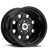 15" Staggered Vision Wheels 531 Sport Lite Gloss Black Rims