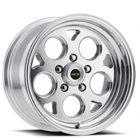 15" Staggered Vision Wheels 561 Sport Mag Polished Rims