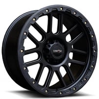 20" Vision Wheels 111 Nemesis Matte Black Off-Road Rims  