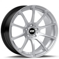 18" Staggered VMR Wheels V701 Hyper Silver Rims