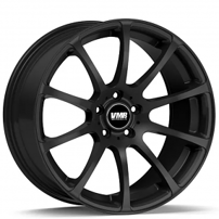 18" Staggered VMR Wheels V701 Matte Black Rims