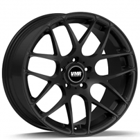 18" Staggered VMR Wheels V710 Matte Black Rims