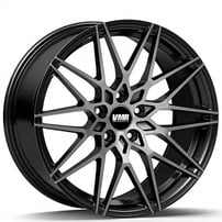 19" VMR Wheels V801 Titanium Black Shadow Flow Formed Rims