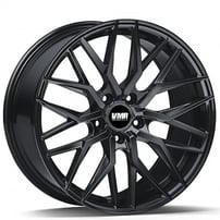 20" Staggered VMR Wheels V802 Crystal Black Flow Formed Rims
