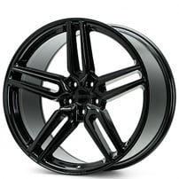 20" Staggered Vossen Wheels HF-1 Custom Gloss Black Rims
