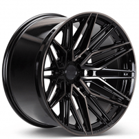22" Vossen Wheels HF6-5 Tinted Gloss Black Rims