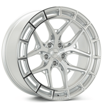 22" Vossen Wheels HFX-1 Silver Polished Off-Road 5-Lugs Rims