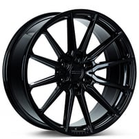 22" Vossen Wheels HF6-1 Custom Gloss Black Rims