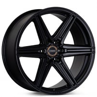 22" Vossen Wheels HF6-2 Custom Satin Black Rims