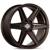 20" Vossen Wheels HF6-2 Custom Satin Bronze Rims