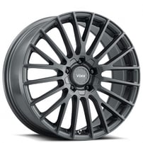 17" Voxx Wheels Capo Carbon Grey Rims 