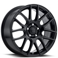 17" Voxx Wheels Nova Gloss Black Rims