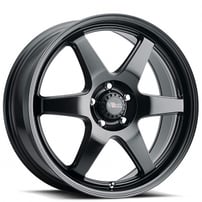 20" Voxx Wheels Riva Matte Black Rims