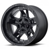 18" XD Wheels XD827 Rockstar 3 Matte Black with Customize Option Off-Road Rims 