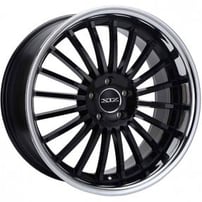 22" XIX Wheels X59 Gloss Black with SS Lip Rims 