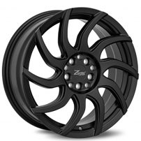 17" ZMax Racing Wheels ZMR1 Gloss Black Rims