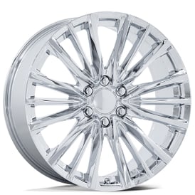24" Performance Replicas Wheels PR223 Chrome Plated Rims