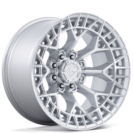 20" Fuel Wheels FC873 Charger Gloss Silver with Machined Face 8-Lug Off-Road Rims