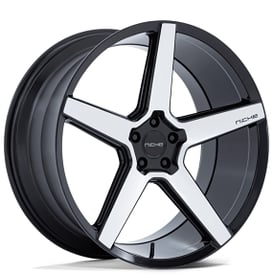 20" Niche Wheels NC283 Modena Gloss Black with Machined Face Rims