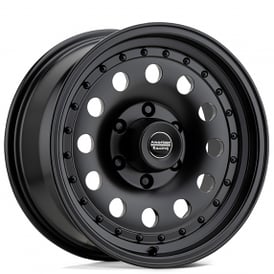 15" American Racing Wheels Modern AR62 Outlaw II Satin Black Rims