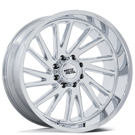 22" Moto Metal Wheels MO811 Combat Chrome Off-Road Rims