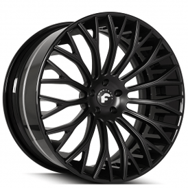 21" Forgiato Wheels NB6-ECL Satin Black Forged Rims