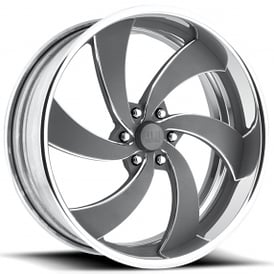 22" U.S. Mags Forged Wheels Desperado 6 US424 Custom Tuckin Series Rims