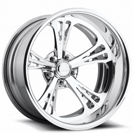 18" U.S. Mags Forged Wheels Venom Concave US824 Polished Vintage Forged 2-Piece Rims
