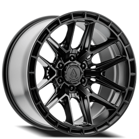 20" Arena Wheel Co A114 Battle Satin Black 6-Lug Off-Road Rims