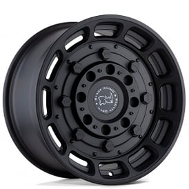 17" Black Rhino Wheels Warthog Matte Black Off-Road Rims