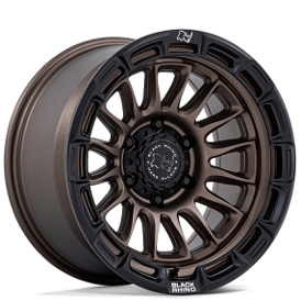 20" Black Rhino Wheels Rival BR025 Burnt Bronze with Matte Black Lip Crossover Rims