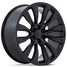 22" Performance Replicas Wheels PR211 Gloss Black Rims