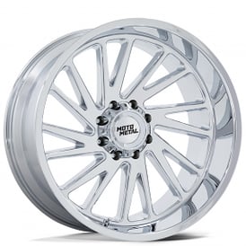 20" Moto Metal Wheels MO811 Combat Chrome Off-Road Rims