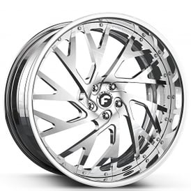 24" Forgiato Wheels Concentrati-FF Chrome Forged Rims