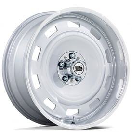 22x9/10.5" U.S. Mags Scottsdale UC143 Silver with Diamond Cut Lip Wheels (5x127/120, +15/12mm) 