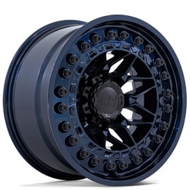 18" Black Rhino Wheels Alpha BR008 Midnight Blue Off-Road Rims