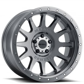 20" Method Wheels 605 NV Gloss Titanium Off-Road Rims
