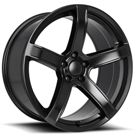 20" Dodge Hellcat HC2 Wheels FR 77F Satin Black OEM Replica Flow Formed Rims