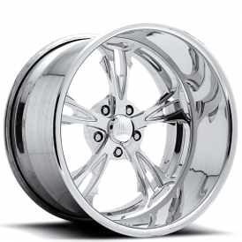 19" U.S. Mags Forged Wheels Cartel 5 US410 Polished Tuckin Series Rims