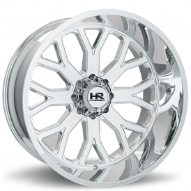 26" Hardrock Wheels H504 Slammer Xposed Chrome Off-Road Rims